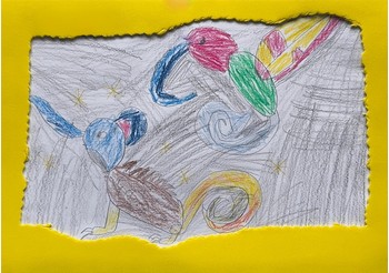 Dibujo de Hugo Martín Muñoz (cat. 2)