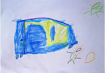 Dibujo de Ilya Damianov (cat. 1)