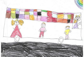 Dibujo de Alfonso Gallego Hern&aacute;ndez (cat. 1)