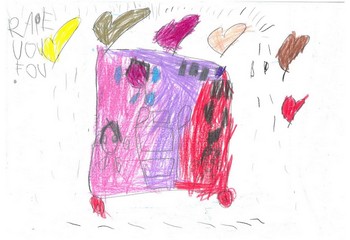 Dibujo de Anastasia Rostas (cat. 1)