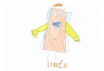 Dibujo de Arabia Gallego del Dedo (cat. 2)