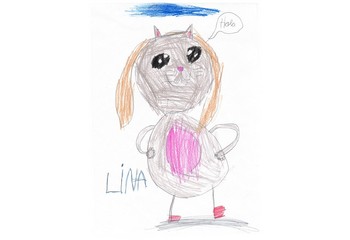 Dibujo de Valeria Mart&iacute;n Garrido (cat. 2)