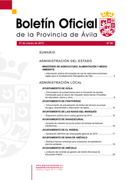 Boletín Oficial de la Provincia del martes, 10 de enero de 2017