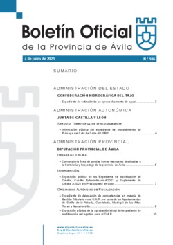 Boletín Oficial de la Provincia del viernes, 4 de junio de 2021