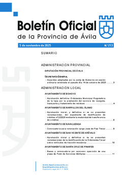 BOP Miércoles, 5 de noviembre de 2025