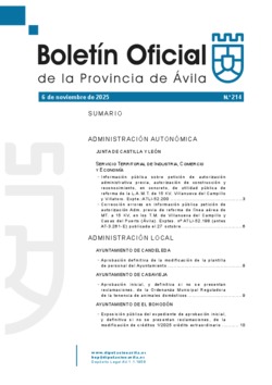 BOP Jueves, 6 de noviembre de 2025