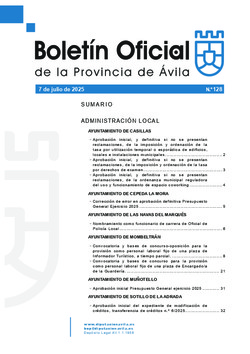 BOP Lunes, 7 de julio de 2025