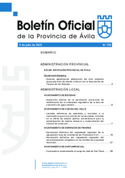 BOP Miércoles, 9 de julio de 2025