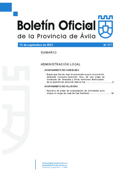 BOP Lunes, 15 de septiembre de 2025