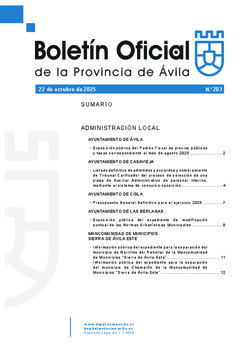 BOP Miércoles, 22 de octubre de 2025