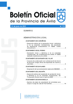 Boletín Oficial de la Provincia del martes, 24 de junio de 2025