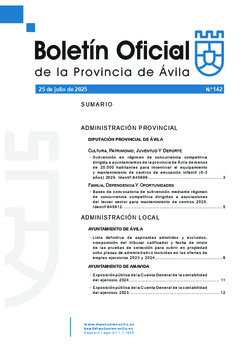 BOP Viernes, 25 de julio de 2025