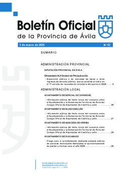 BOP Martes, 3 de marzo de 2026