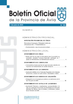 BOP Mi&eacute;rcoles, 3 de junio de 2026