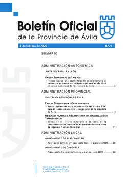 BOP Mi&eacute;rcoles, 4 de febrero de 2026