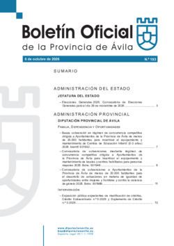 BOP Martes, 6 de octubre de 2026