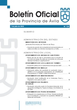 BOP Martes, 7 de julio de 2026