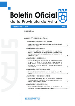 BOP Martes, 10 de febrero de 2026