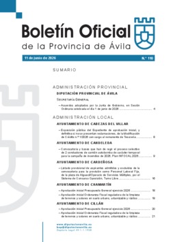 BOP Jueves, 11 de junio de 2026