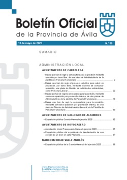BOP Mi&eacute;rcoles, 13 de mayo de 2026