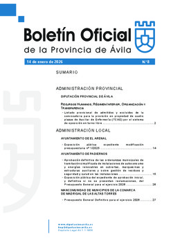 BOP Mi&eacute;rcoles, 14 de enero de 2026