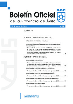 BOP Lunes, 19 de enero de 2026