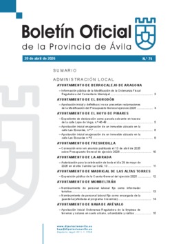 BOP Lunes, 20 de abril de 2026