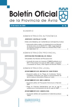 BOP Lunes, 23 de marzo de 2026