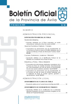 BOP Jueves, 26 de marzo de 2026