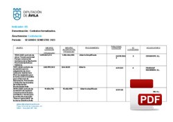 Contratos formalizados 2º semestre 2023.