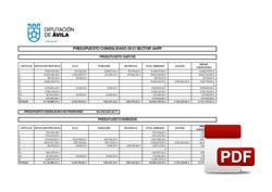 Presupuesto consolidado de ingresos y gastos 2021