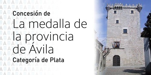 Medalla de plata de la Provincia de Ávila por los 25 años de servicio como alcaldes