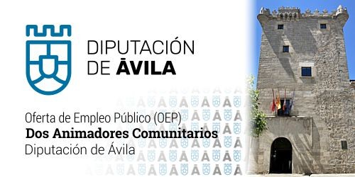 Oferta de empleo p&uacute;blico: 2 Animadores Comunitarios