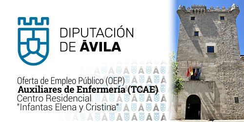 Oferta de empleo p&uacute;blico: 4 TCAE (Centro Residencial)