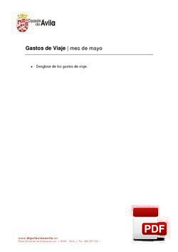 gastos de viaje