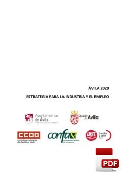 Ávila 2020. Estrategia para la Industria y el Empleo