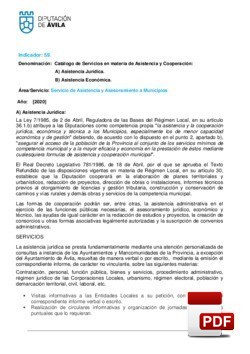 Servicios en materia de asistencia jurídica y Económica