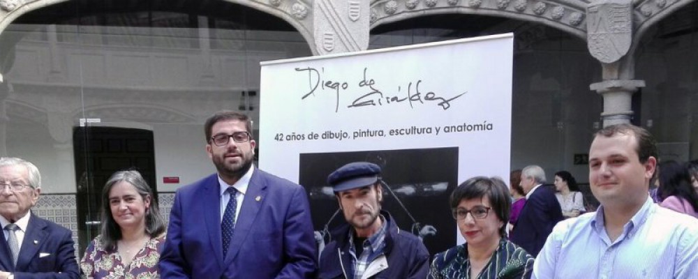 La Diputación de Ávila reconoce la trayectoria de Diego de Giráldez con un homenaje y una exposición