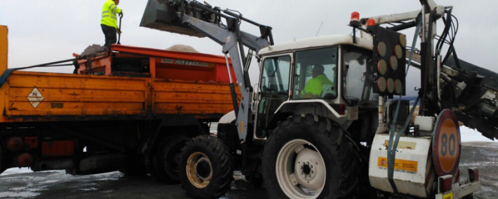 La Diputación de Ávila activa el dispositivo de vialidad invernal con actuaciones en cerca de 40 carreteras