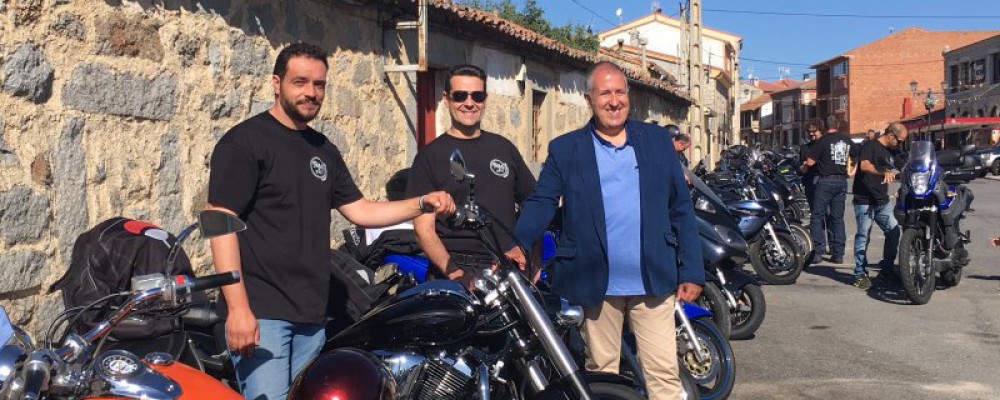 La Diputación de Ávila respalda iniciativas como la III Ruta Motera de Martiherrero por su contribución a difundir la provincia