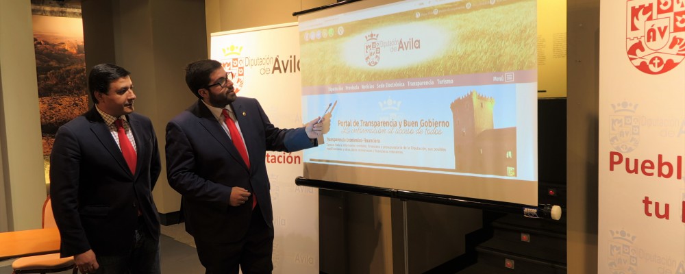 La Diputación de Ávila renueva su portal web con una clara vocación de cercanía y transparencia