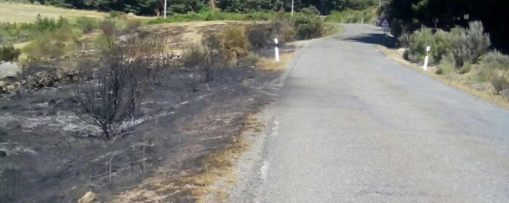 Abierto al tráfico el tramo de la AV-P-514 en el acceso a Hoyos de Miguel Muñoz