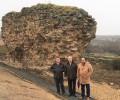 Foto de La Diputación de Ávila interviene en la muralla de Bonilla de la Sierra para fechar su origen y ponerla en valor