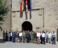 Foto de La Diputación de Ávila guarda un minuto de silencio en señal de repulsa por el doble atentado de Cataluña