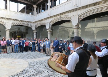 La Diputación de Ávila reconoce la trayectoria de Diego de Giráldez con un homenaje y una exposición (2º Fotografía)