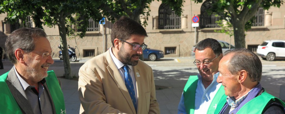 El presidente de la Diputación de Ávila aboga por el trabajo conjunto para apostar por la investigación en la lucha contra el cáncer