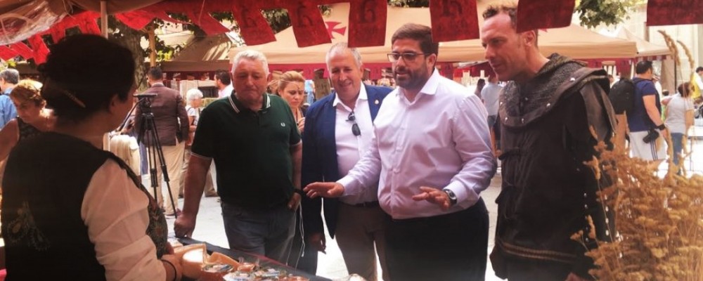 La Diputación muestra el potencial gastronómico de la provincia en el Mercado Medieval a través de la marca Ávila Auténtica