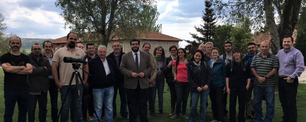 El presidente de la Diputación inaugura el curso 'Conoce las aves de Ávila' como antesala de Ornitocyl