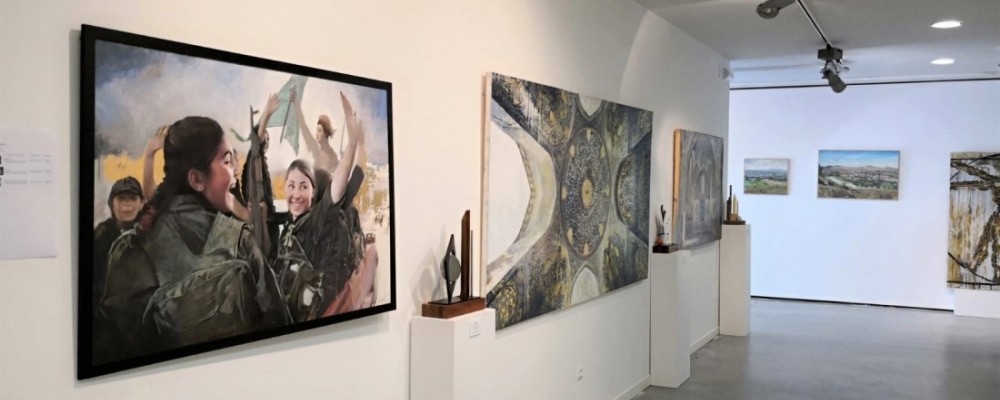 Las exposiciones itinerantes de la Diputación de Ávila llevan '8 formas de hacer arte' a Muñogalindo