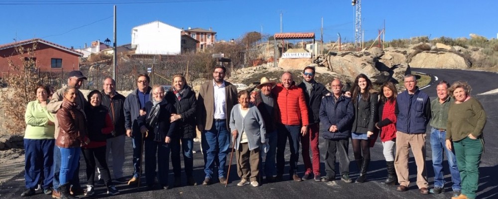 La Diputación de Ávila mejora la carretera entre Navaquesera y Navatalgordo con una inversión de 230.000 euros